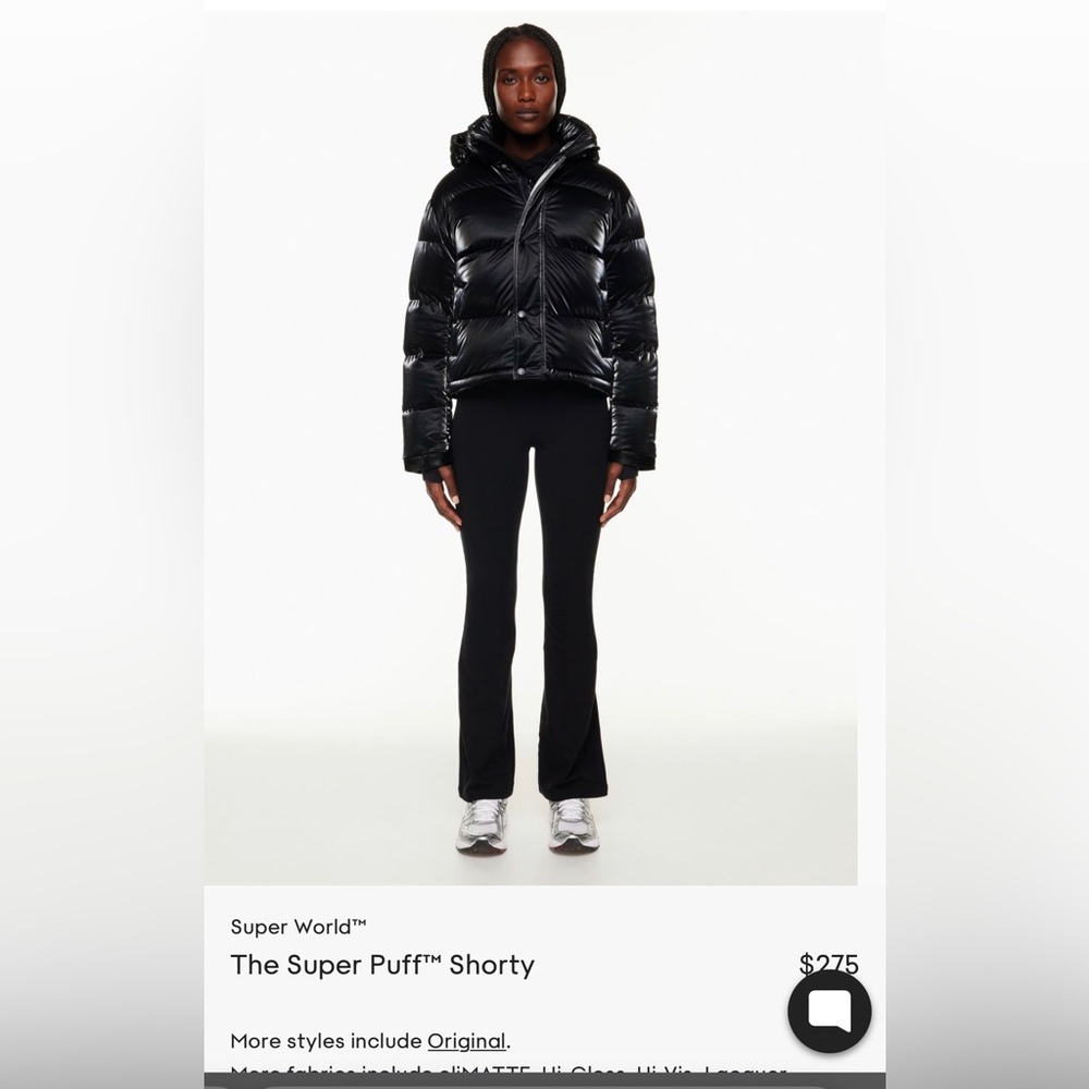 Super puff shorty